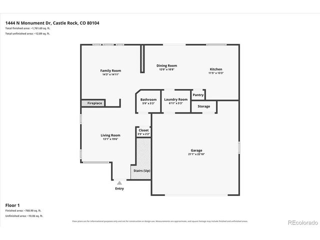 1444 N Monument Dr, Castle Rock, CO 80104