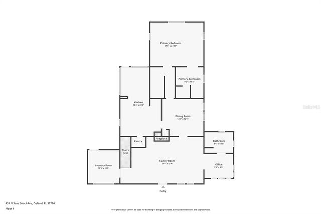 431 N SANS SOUCI AVENUE, Deland, FL 32720