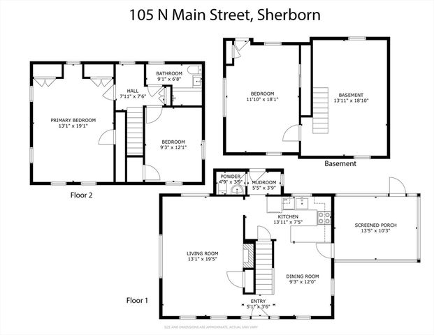 105 N. Main, Sherborn, MA 01770