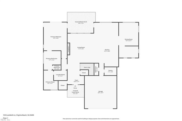 1316 Lambeth LN, Virginia Beach, VA 23455