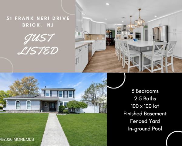 51 Frank Neri Drive, Brick, NJ 08724