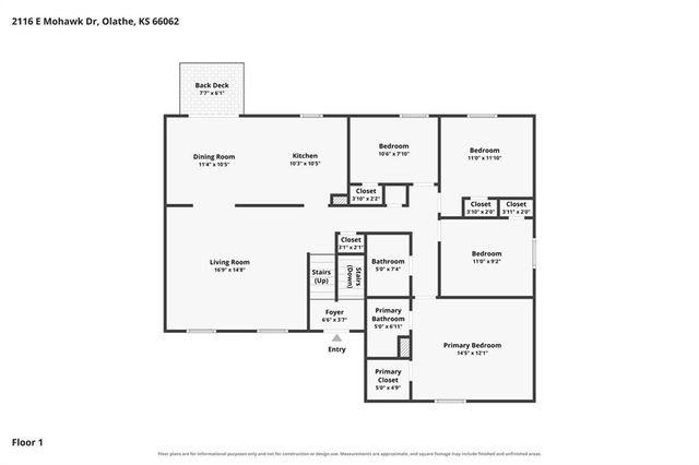 2116 E Mohawk Drive, Olathe, KS 66062