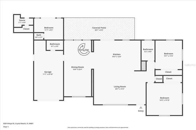628 MAYO STREET, Palm Harbor, FL 34683