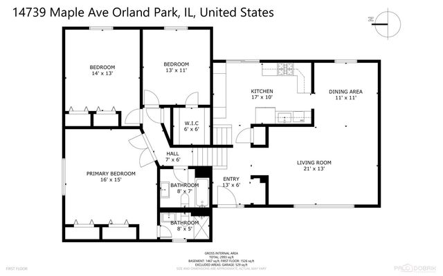 14739 Maple Avenue, Orland Park, IL 60462