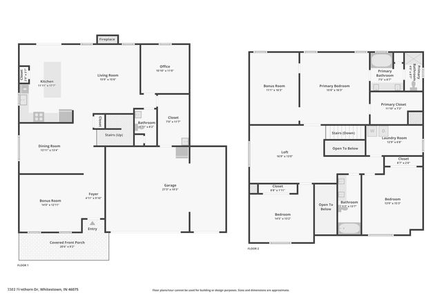 3382 Firethorn Drive, Whitestown, IN 46075