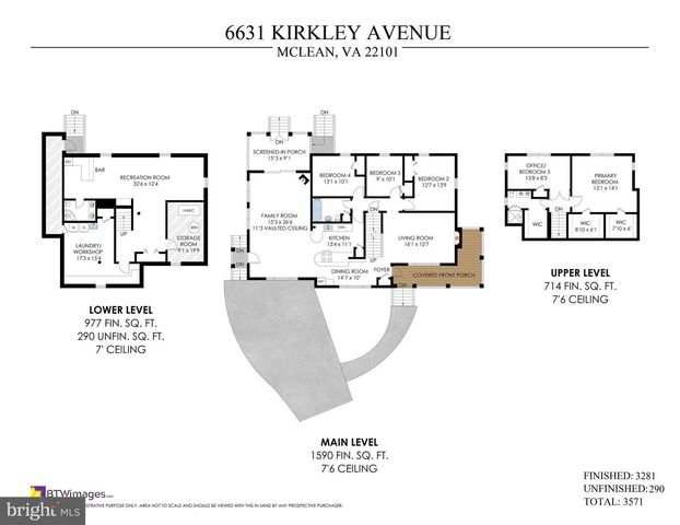 6631 KIRKLEY AVE, Mclean, VA 22101