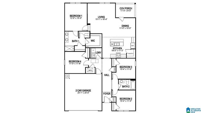 1729 DIXON CIRCLE, Mount Olive, AL 35117