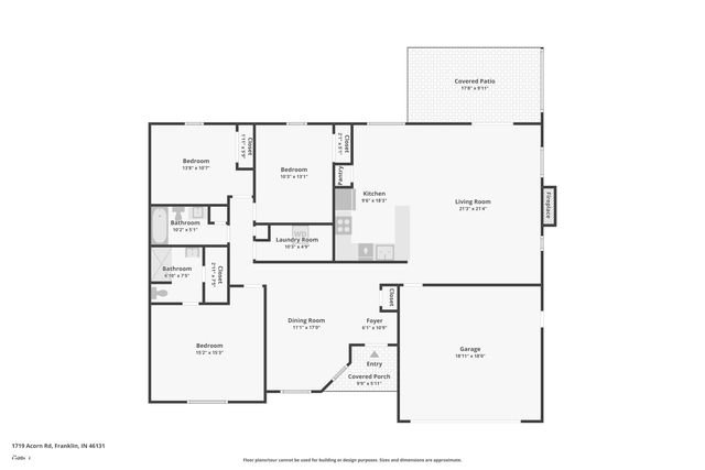 1719 Acorn Road, Franklin, IN 46131