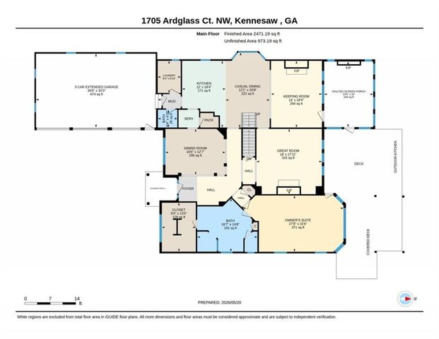 1705 ARDGLASS COURT NW, Kennesaw, GA 30152