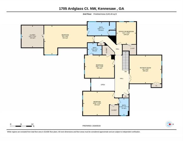 1705 ARDGLASS COURT NW, Kennesaw, GA 30152
