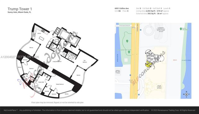 16001 Collins Ave 406, Sunny Isles Beach, FL 33160