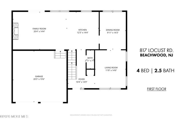 817 Locust Road, Beachwood, NJ 08722