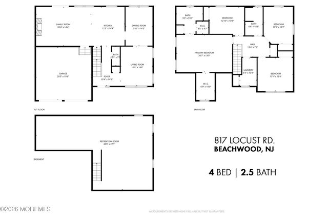 817 Locust Road, Beachwood, NJ 08722