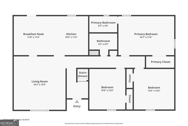 1160 Toonigh Road, Canton, GA 30115