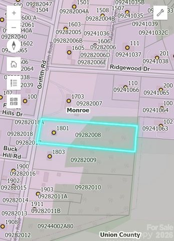 1801 Griffith Road, Monroe, NC 28112