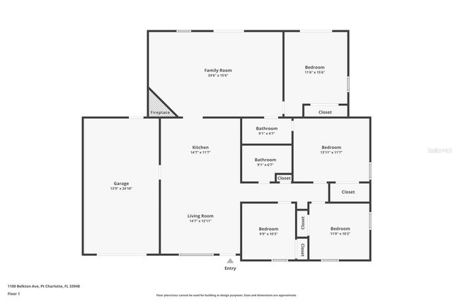 1100 BELKTON AVENUE, Port Charlotte, FL 33948