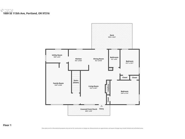 1009 Se 113TH Ave, Portland, OR 97216