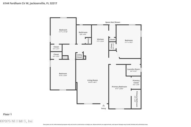 6144 FORDHAM Circle W, Jacksonville, FL 32217