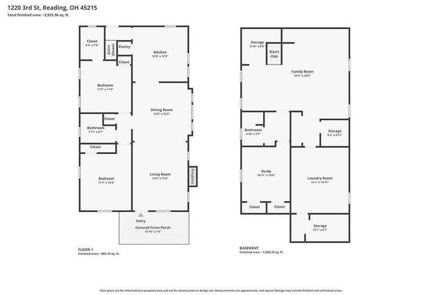1220 Third Street, Reading, OH 45215
