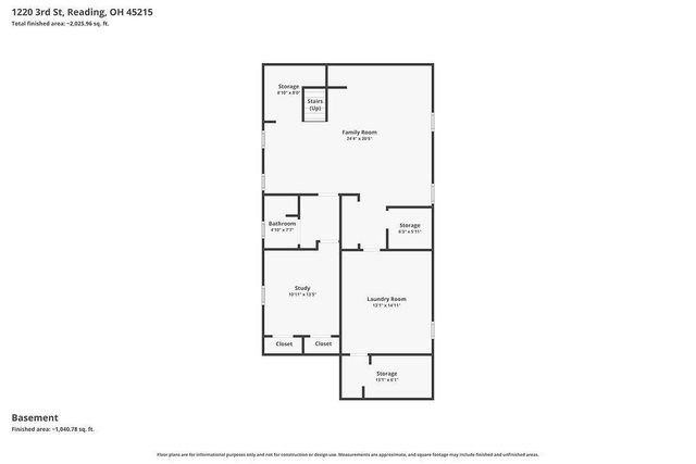 1220 Third Street, Reading, OH 45215