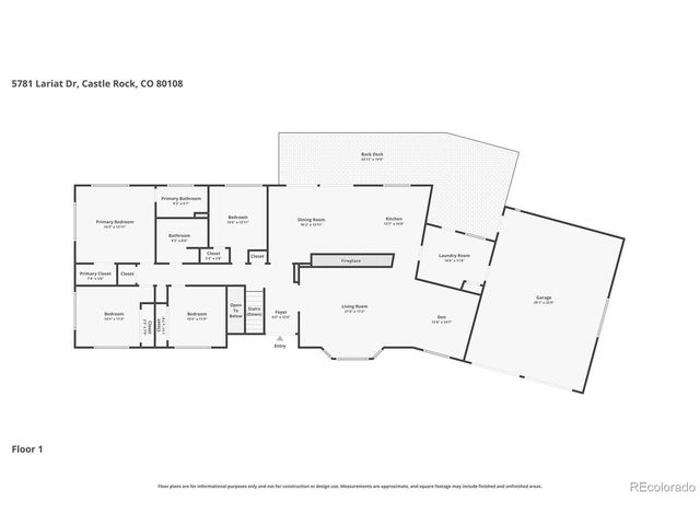 5781 N Lariat Dr, Castle Rock, CO 80108