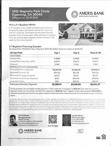 1410 Magnolia Park Circle, Cumming, GA 30040
