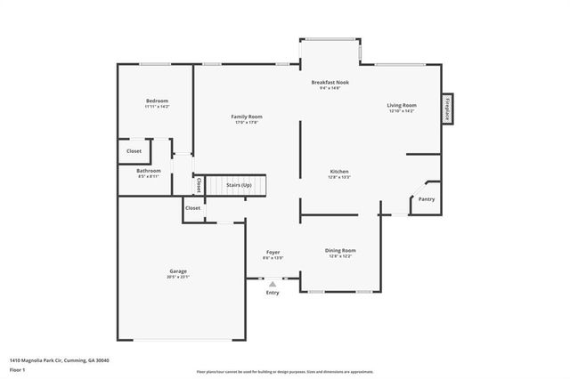 1410 Magnolia Park Circle, Cumming, GA 30040