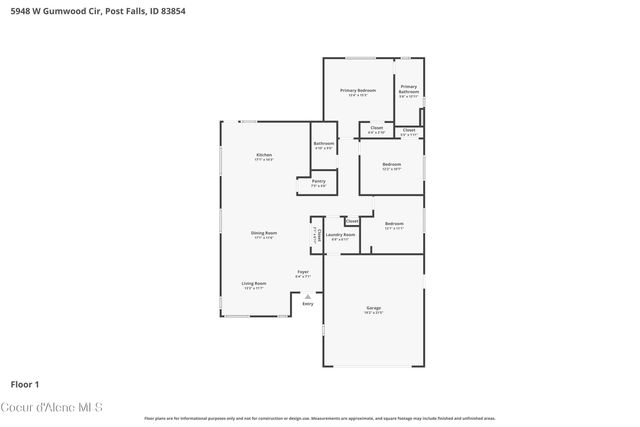 5948 W Gumwood CIR, Post Falls, ID 83854