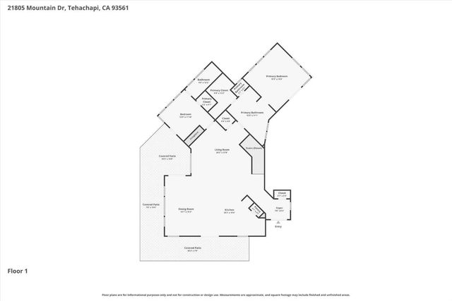 21805 Mountain Drive, Tehachapi, CA 93561