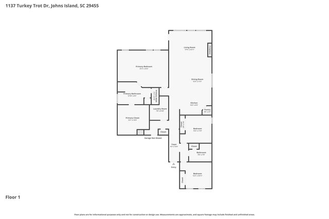 1137 Turkey Trot Drive, Johns Island, SC 29455