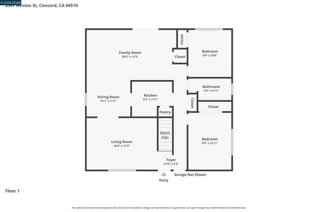 3367 Benton St, Concord, CA 94519