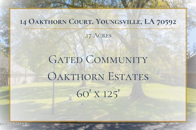 14 Oakthorn Court, Youngsville, LA 70592