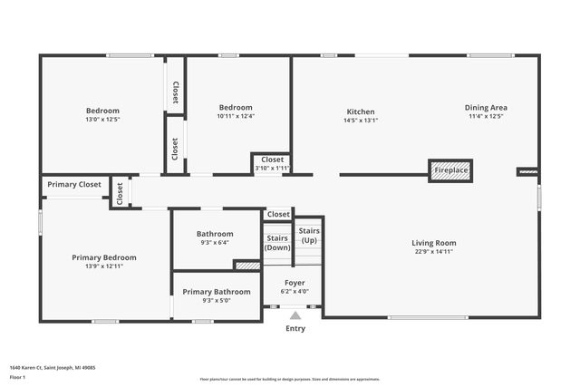 1640 Karen Court, St. Joseph, MI 49085