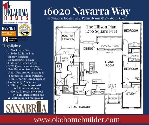 16020 Navarra Way, Oklahoma City, OK 73170