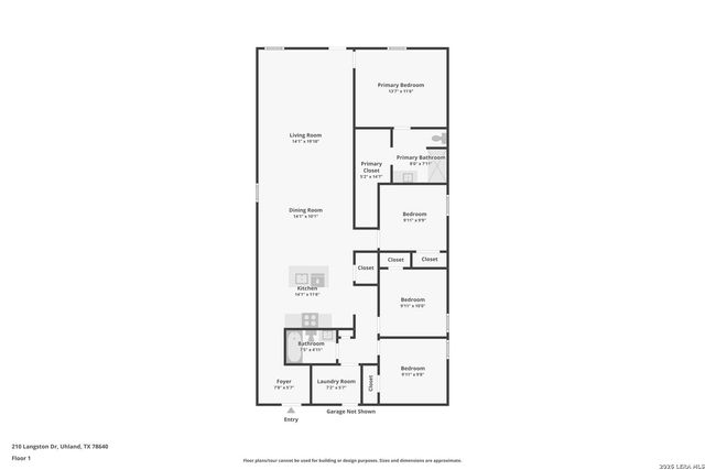 210 Langston Dr, Maxwell, TX 78640