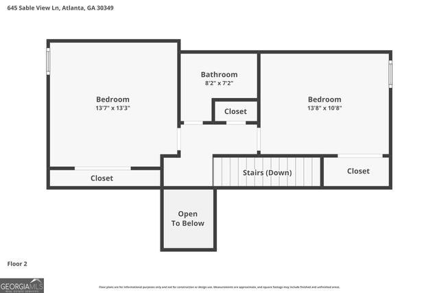 645 Sable View Lane, South Fulton, GA 30349