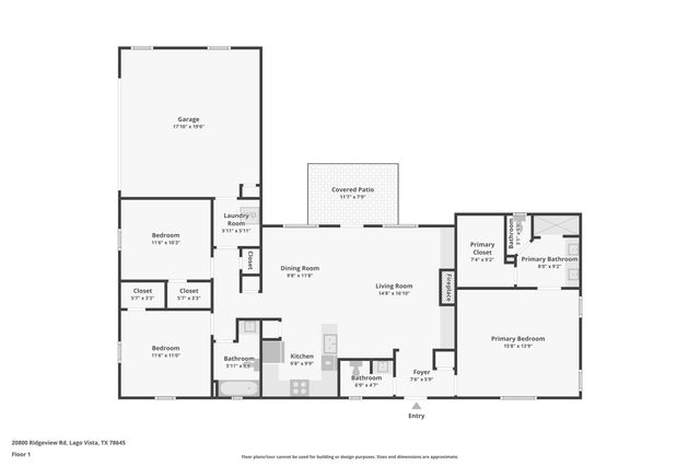 20800 Ridgeview RD, Lago Vista, TX 78645