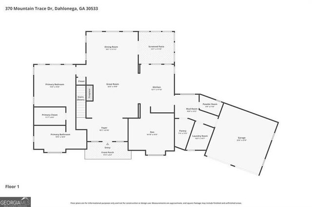 370 Mountain Trace Drive, Dahlonega, GA 30533