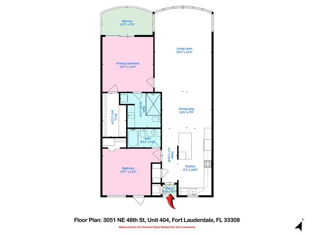 3051 NE 48th St 404, Fort Lauderdale, FL 33308