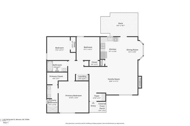 512 Rockvale Court, Benson, NC 27504