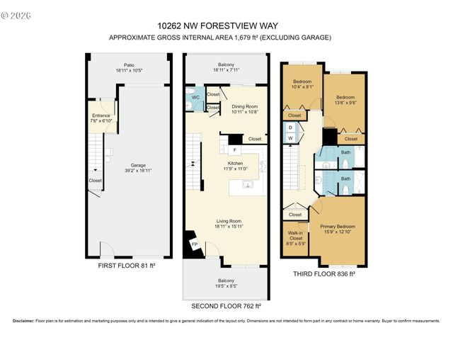 10262 Nw FORESTVIEW Way, Portland, OR 97229