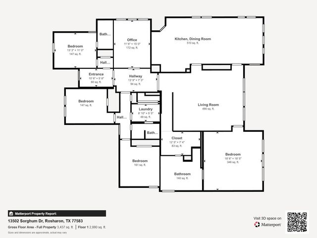 13502 Sorghum Drive, Rosharon, TX 77583