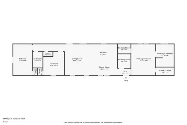 117 Royal ST, Taylor, TX 76574