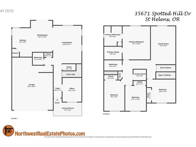 35671 SPOTTED HILL Dr, St Helens, OR 97051