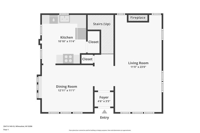 3547 14th STREET, Milwaukee, WI 53206