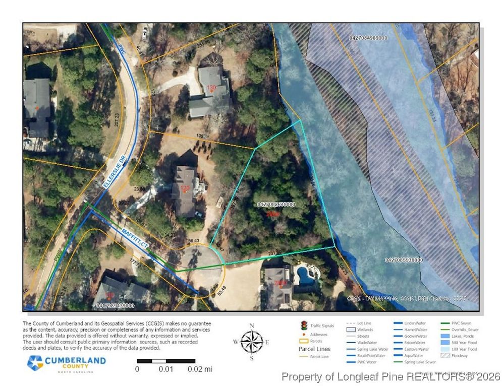 2804 Maffitt Court, Fayetteville, NC 28303 — exterior