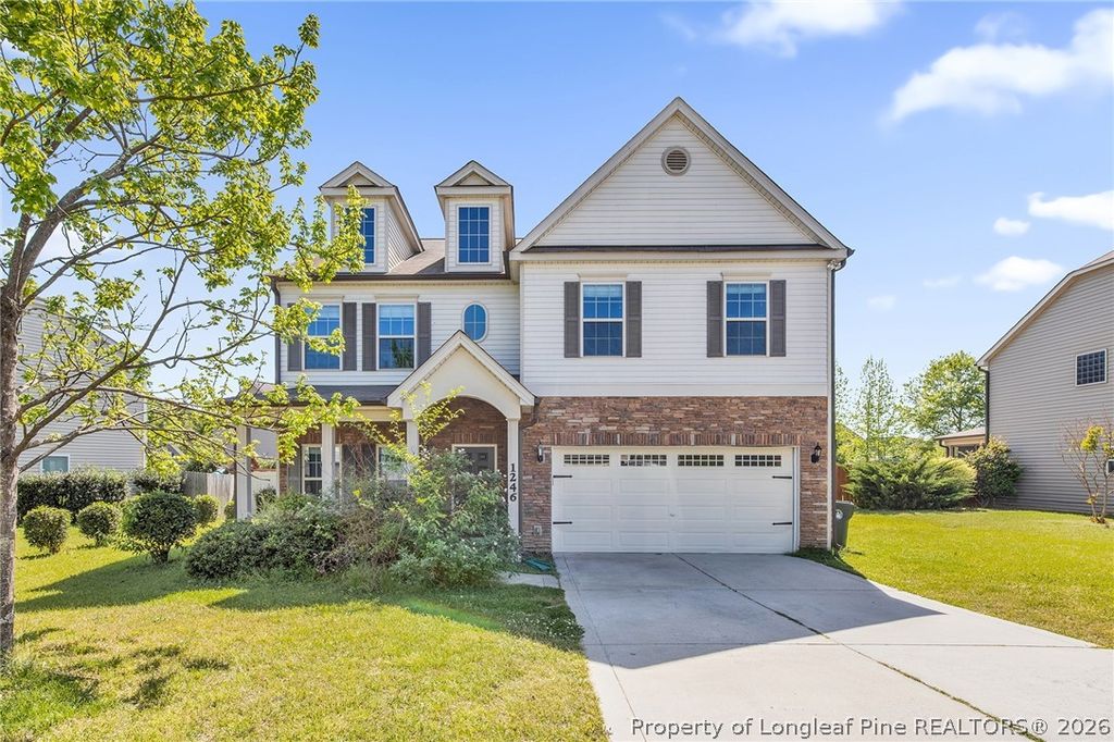 1246 Birchmere Way, Fayetteville, NC 28312 — exterior