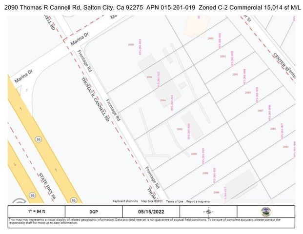 2090 Thomas R Cannell Road, Salton City, CA 92275