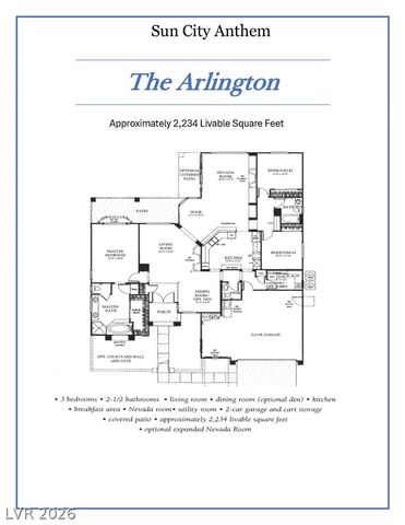 2842 Winslow Springs Drive, Henderson, NV 89052