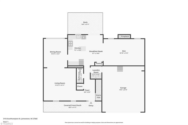 3116 Southhampton Drive, Jamestown, NC 27282